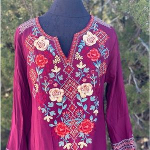Savanna Jane Embroidery Top Large